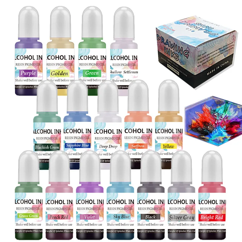 Resin Pigment Set - Juego de pigmentos de Color para