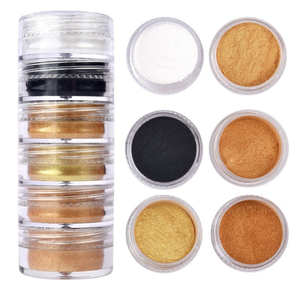 Resin Pigment Set - Juego de 6 Colores de Polvo