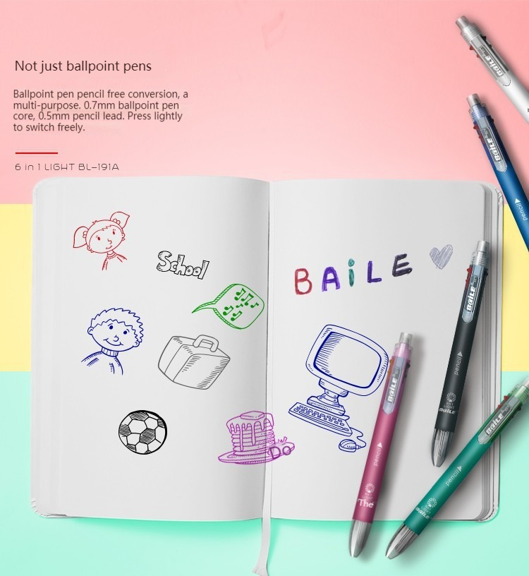 Juego de bolígrafos multifunci - Staedtler Pencil Lumocolor reseña y precio