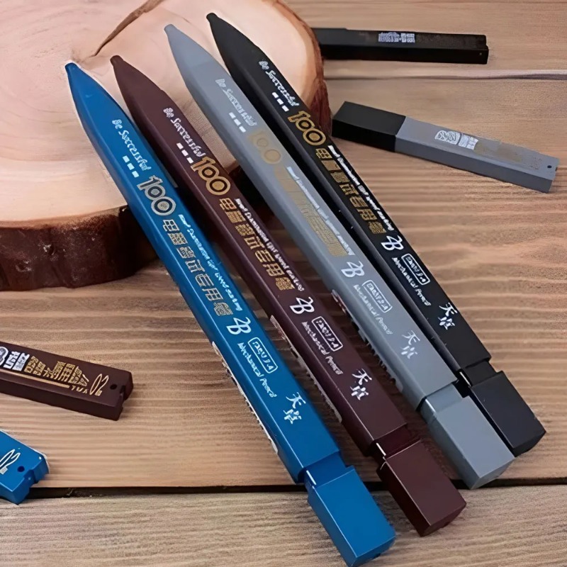 Juego de lápices mecánicos 2B, - Staedtler Pencil Lumocolor reseña y precio